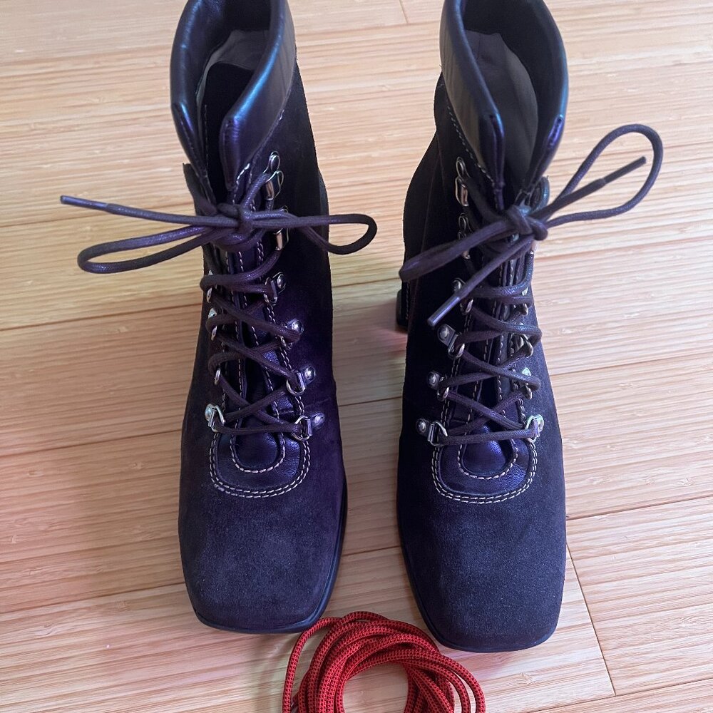 John Fluevog Lace-Up Ankle Boots